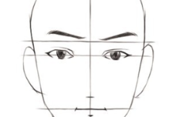 男性脸型绘制方法，掌握这3种画法不再惧怕画脸