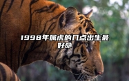 1998年属虎的几点出生最好命 1998年属虎的2023年运势如何