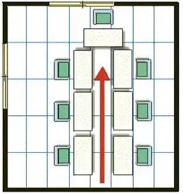 办公室风水布局（22种简约大气的布局图）