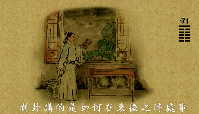 《象说<strong>易经</strong>》剥卦讲解 用卦象的方法理解<strong>易经</strong>